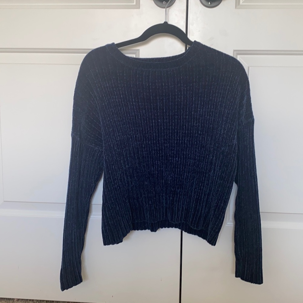 Navy blue forever 21 knit
